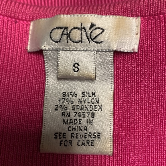 Cache preloved pink button up with laces -$20 - Picture 7 of 7